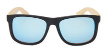 Load image into Gallery viewer, MIZHO 2020 Brand Design Eyewear Mirror Visual Protection Imitati Wood Sunglasses Men Polarized Traveling Sunglass Unisex Bamboo