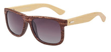 Load image into Gallery viewer, MIZHO 2020 Brand Design Eyewear Mirror Visual Protection Imitati Wood Sunglasses Men Polarized Traveling Sunglass Unisex Bamboo