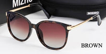 Load image into Gallery viewer, MIZHO High Quality HD Original Oval Sunglasses Women Polaroid FDA Anti Glare UV400 Polarized Sunglass Ladies Luxury Brand