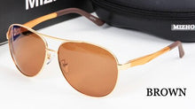 Load image into Gallery viewer, MIZHO Visual Travel Use Sunglasses Men Polarized Aluminum IP Vacuum Plating UV400 Polaroid Sunglass Classic