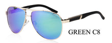 Load image into Gallery viewer, MIZHO Brand Design Busines Mirror UV Protection Rose Retro Sunglasses Men Polarized Pilot Traveling Luxury SUN Glasses Driving
