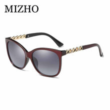 Load image into Gallery viewer, MIZHO Rhinestone Luxury Plastic Women Sunglasses Polarized Square Summer Fashion Brand Design Female Sun Glasses Ladies 2020